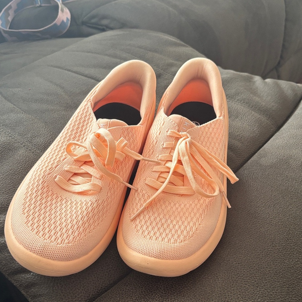 Peach Women's Sneakers KIZIK  brand slip in sneakers brand new never worn.